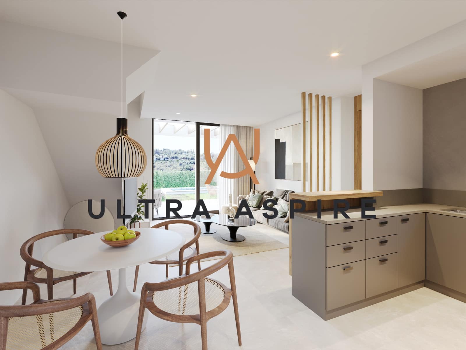 3 makuuhuone Huvila myytävänä paikassa Cala Romantica mukana uima-altaan 
autotalli - 778 000 € (Ref: 9535213)