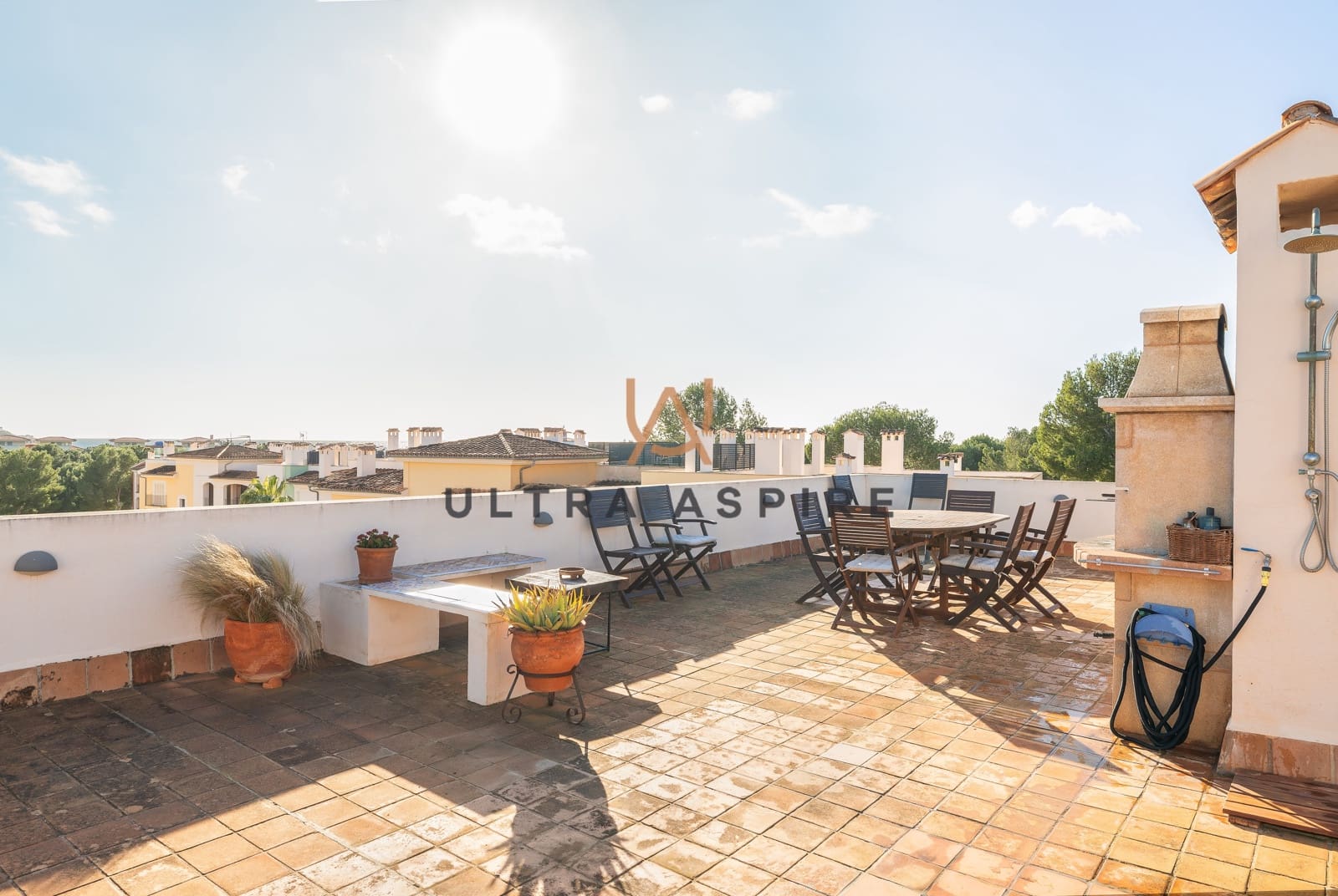 Ático de 3 habitaciones en Santa Ponsa en venta con piscina garaje - 1.650.000 € (Ref: 9570023)