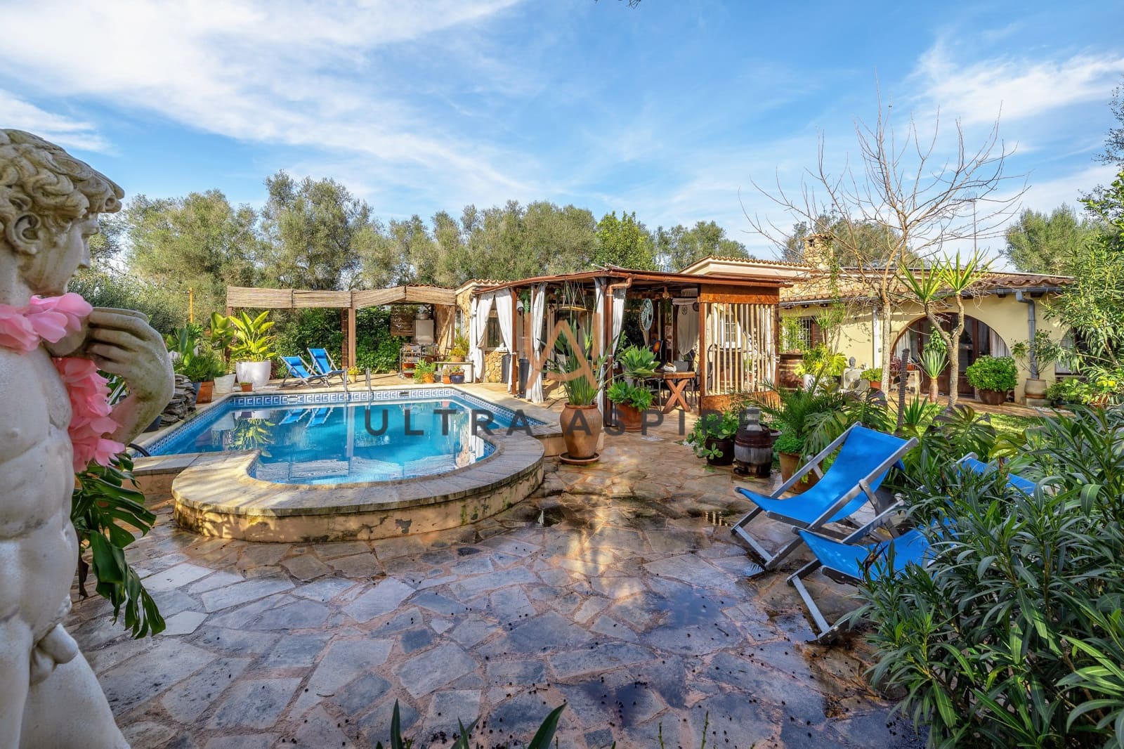 5 bedroom Finca/Country House for sale in Algaida with pool garage - € 1,000,000 (Ref: 9714287)