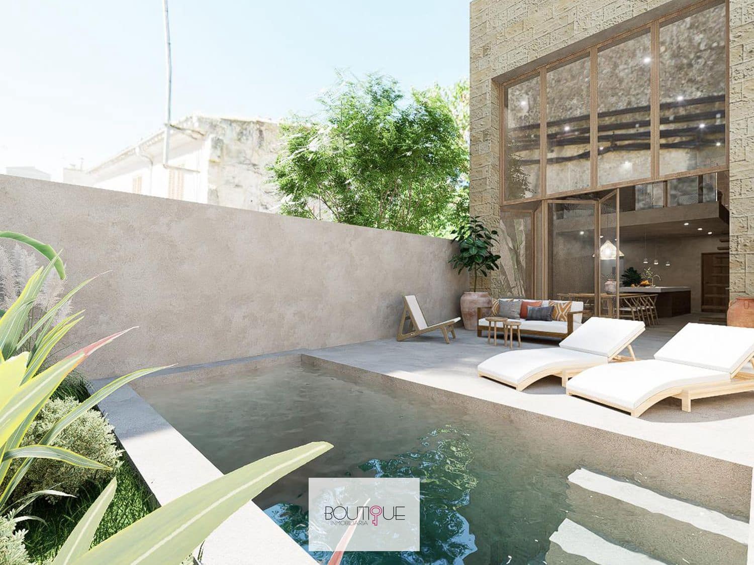 3 soveværelse Byhus til salg i Muro med swimmingpool garage - € 215.000 (Ref: 9050792)