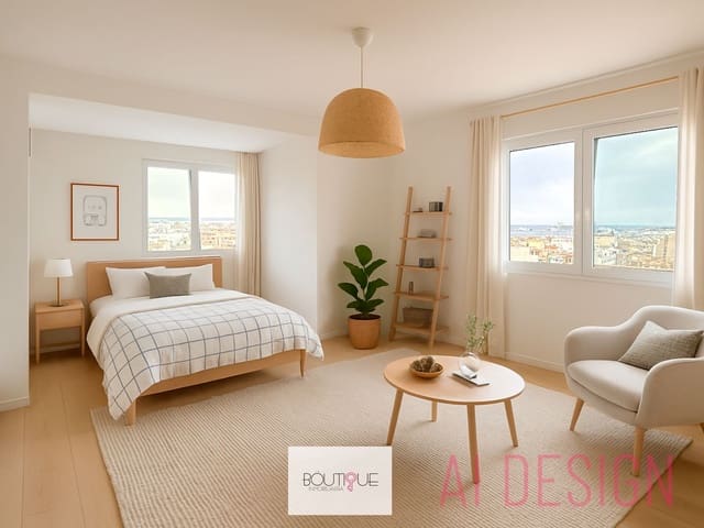 4 soveværelse Lejlighed til salg i Plaça dels Patins, Palma de Mallorca med garage - € 645.000 (Ref: 9118473)