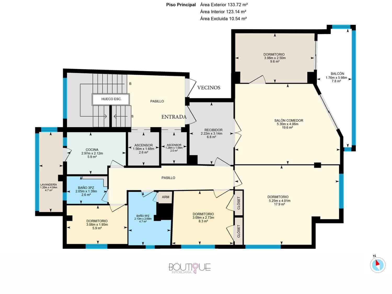 4 sovrum Lägenhet till salu i Palma de Mallorca med garage - 645 000 € (Ref: 9118473)