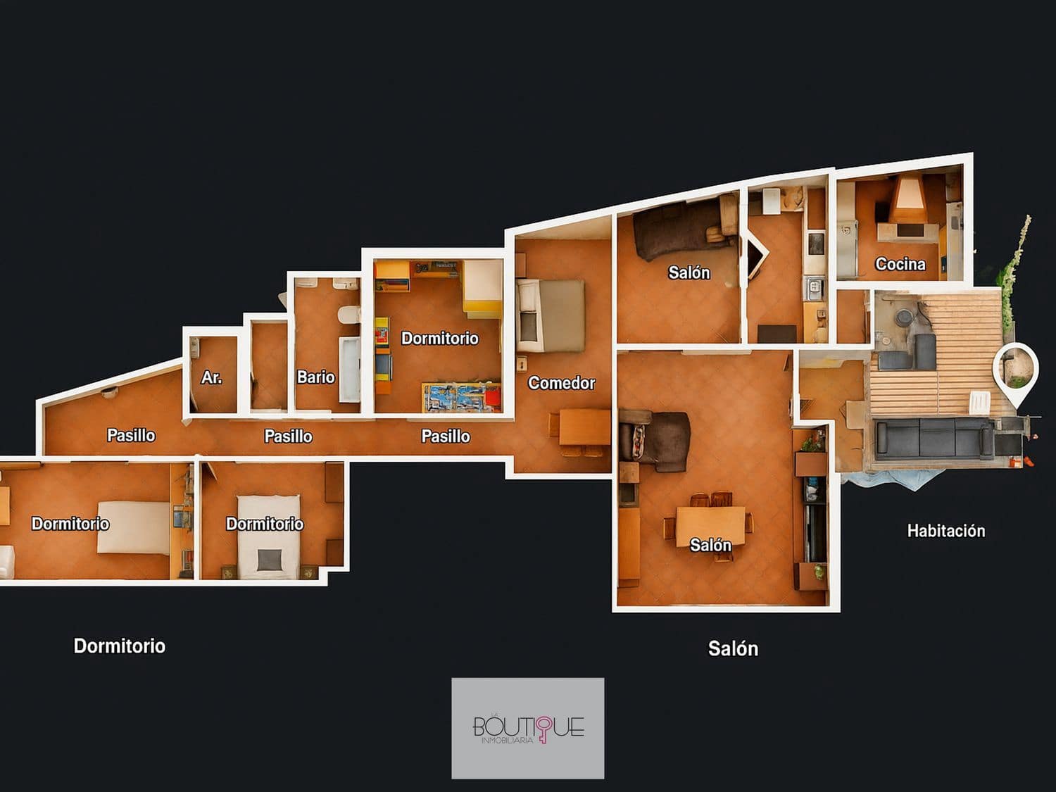 4 soveværelse Lejlighed til salg i Playa de Palma med garage - € 525.000 (Ref: 9406422)