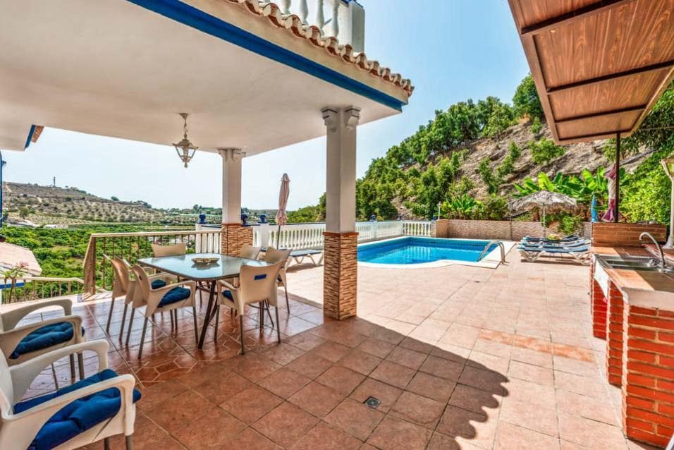 4 soveværelse Finca/Landehus til leje i Nerja med swimmingpool - € 1.300 (Ref: 8315954)