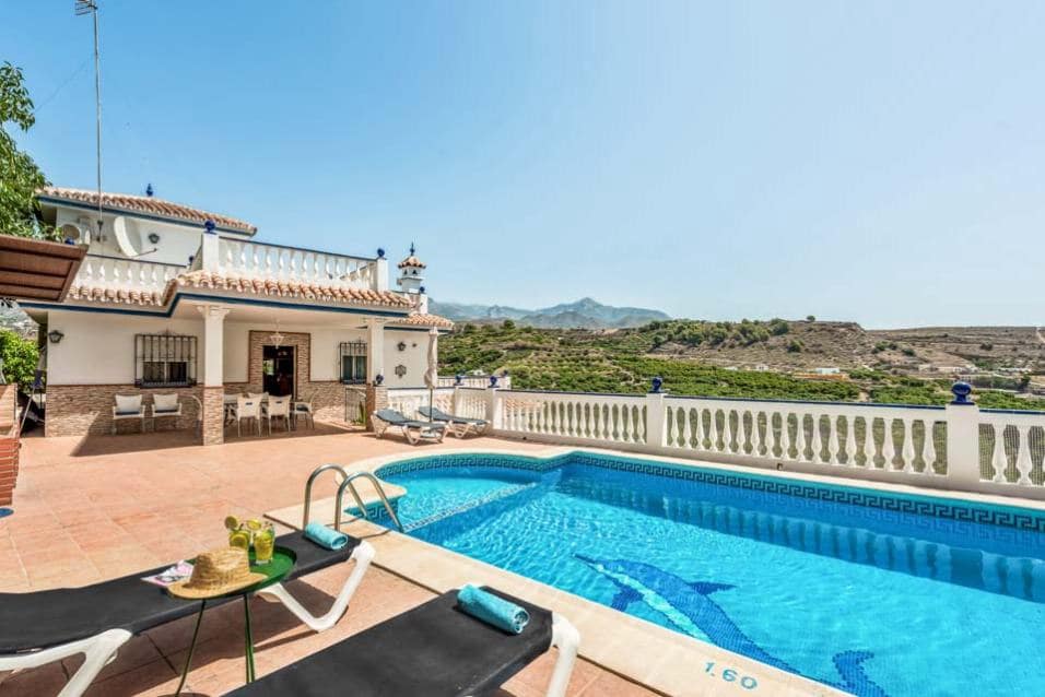 4 soveværelse Finca/Landehus til leje i Nerja med swimmingpool - € 1.300 (Ref: 8315954)