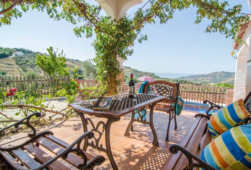 Finca/Casa Rural de 2 habitaciones en Frigiliana en alquiler con piscina garaje - 1.700 € (Ref: 8315966)