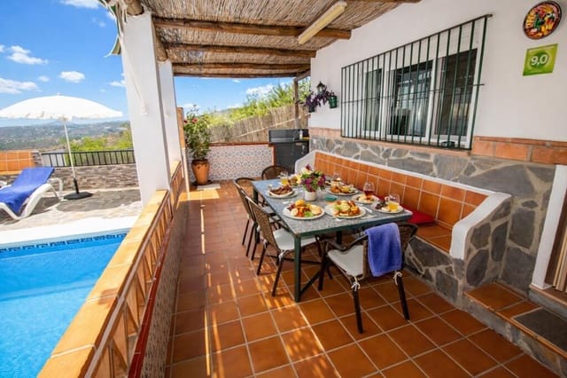 3 soveværelse Finca/Landehus til leje i Frigiliana med swimmingpool - € 1.100 (Ref: 8315972)