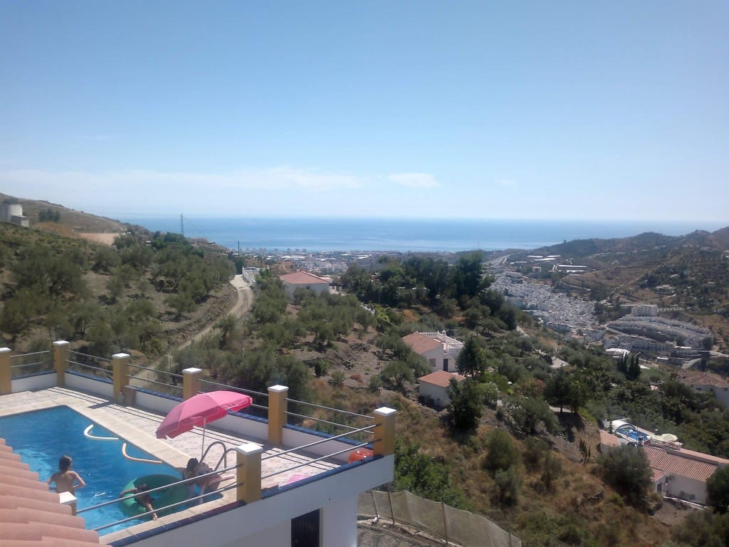 3 sovrum Finca/Hus på landet att hyra i Torrox med pool garage - 1 600 € (Ref: 8362225)