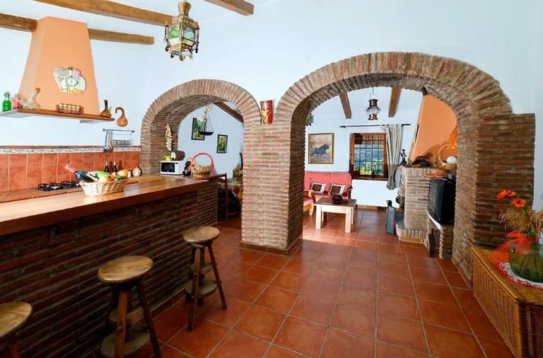 3 soveværelse Finca/Landehus til leje i Frigiliana med swimmingpool - € 950 (Ref: 8597173)