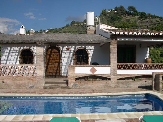 3 soveværelse Finca/Landehus til leje i Frigiliana med swimmingpool - € 950 (Ref: 9355707)
