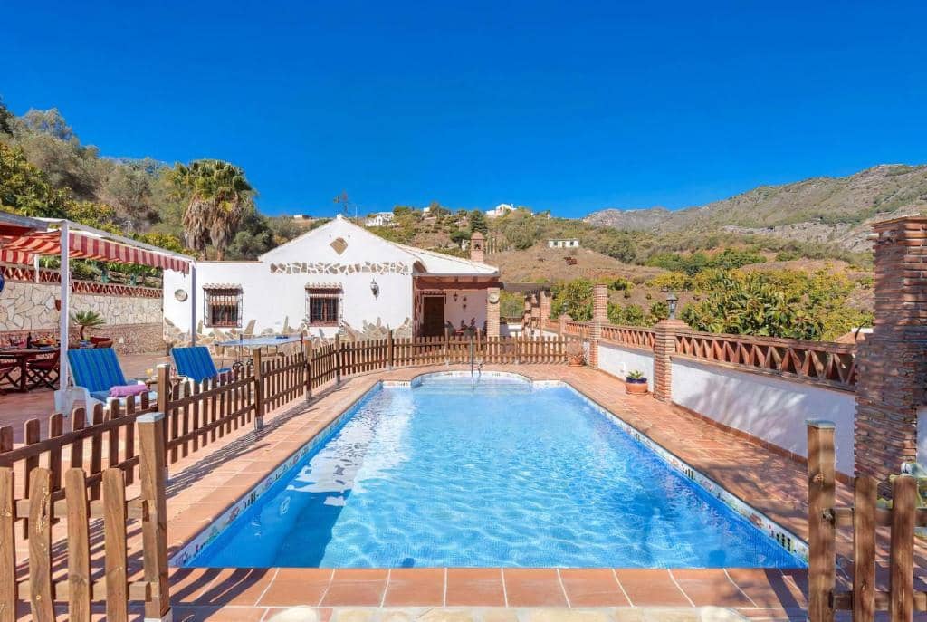 3 soverom Finca/Herregård til leie i Frigiliana med svømmebasseng - € 1 800 (Ref: 9966305)