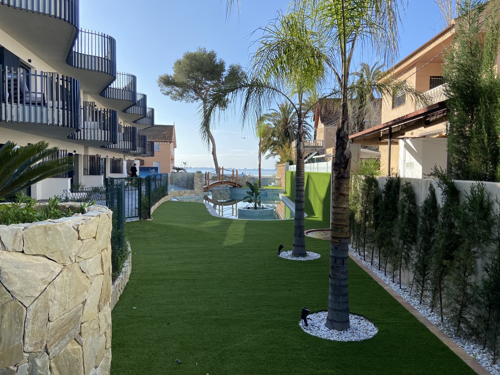 2 bedroom Beach Apartment for holiday rental in Santiago de la Ribera with pool garage - € 700 (Ref: 6992830)