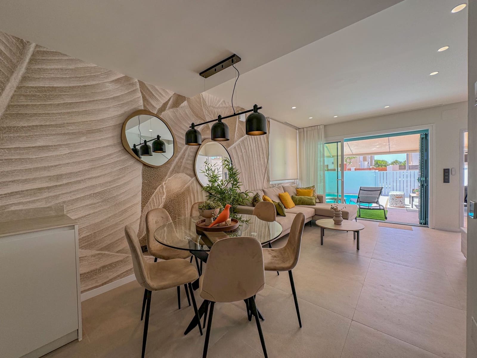 3 sypialnia Dom blizniak na kwatery wakacyjne w Pilar de la Horadada z basenem - 2 100 € (Ref: 9057274)