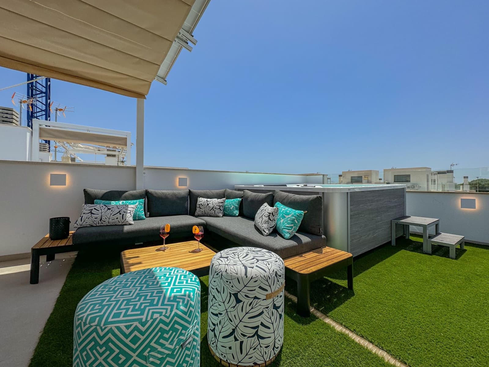 3 sypialnia Dom blizniak na kwatery wakacyjne w Pilar de la Horadada z basenem - 2 100 € (Ref: 9057274)