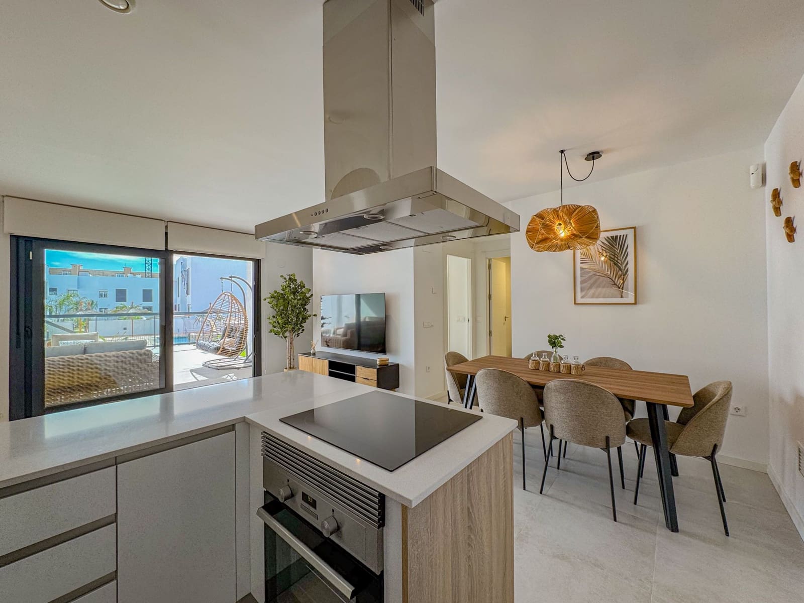 2 sypialnia Apartament przy plaży do wynajęcia w Pilar de la Horadada z basenem garażem - 1 200 € (Ref: 9278601)