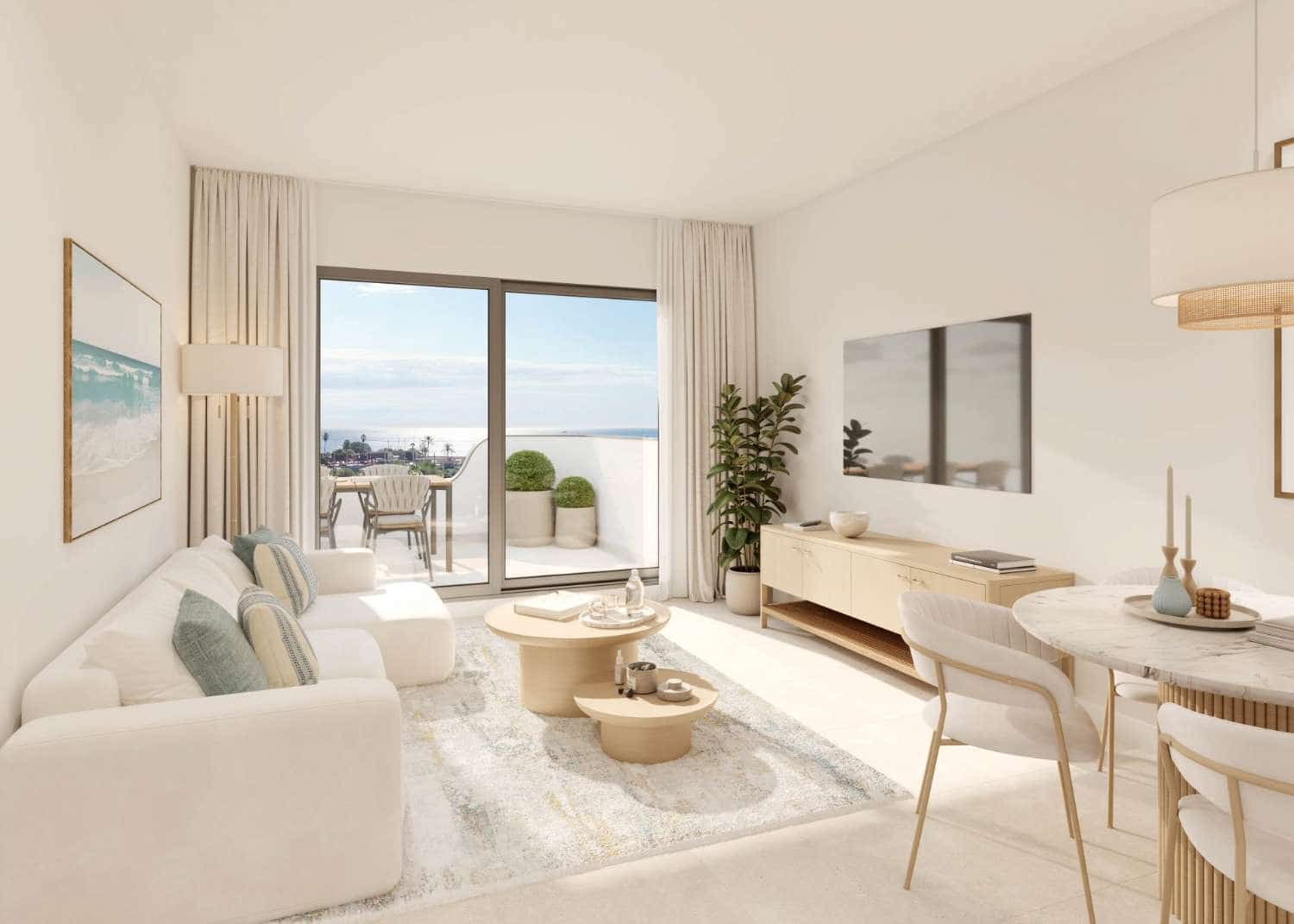3 soveværelse Strandlejlighed til salg i Torre del Mar med swimmingpool garage - € 759.500 (Ref: 10139117)