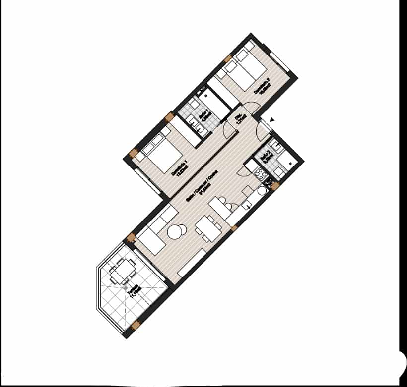 2 bedroom Beach Apartment for sale in El Morche with pool garage - € 306,000 (Ref: 8770961)