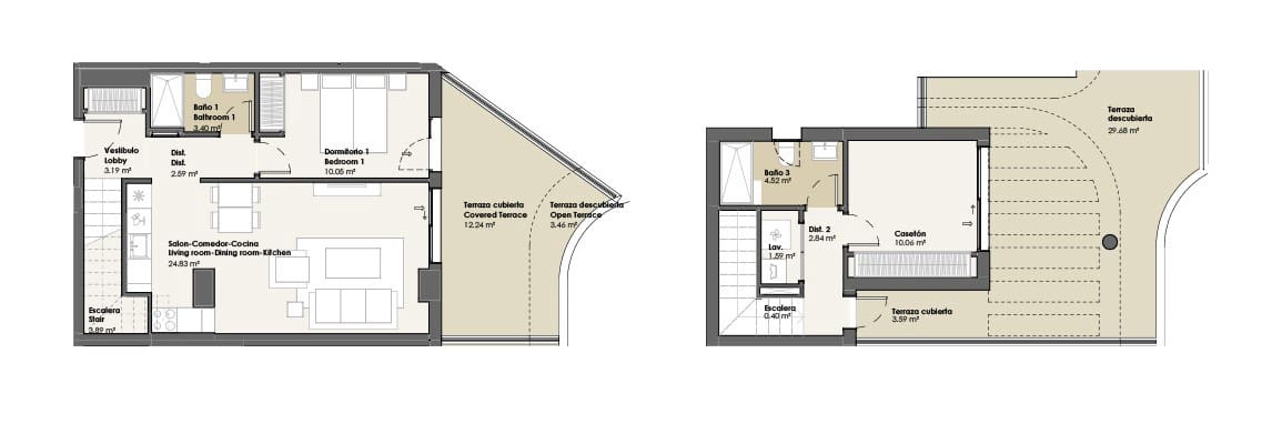 1 camera da letto Appartamento sulla Spiaggia in vendita in Torrox-Costa con piscina garage - 412.000 € (Rif: 9115881)
