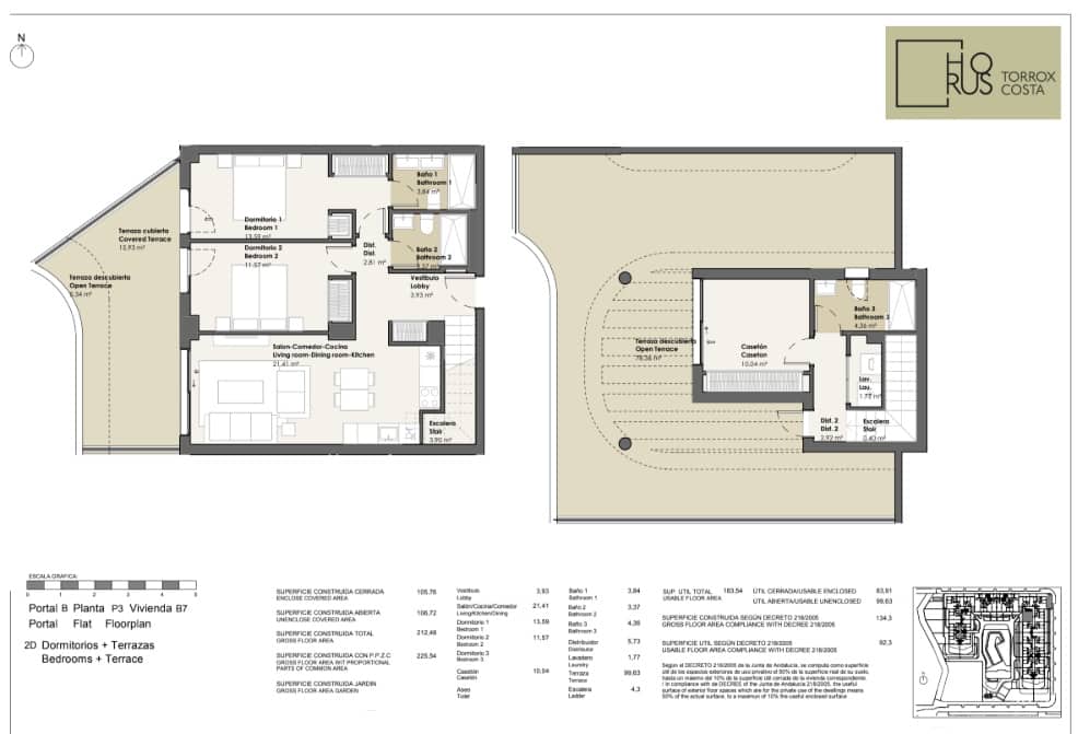 2 slaapkamer Strandappartement te koop in Torrox-Costa met zwembad garage - € 502.000 (Ref: 9129486)
