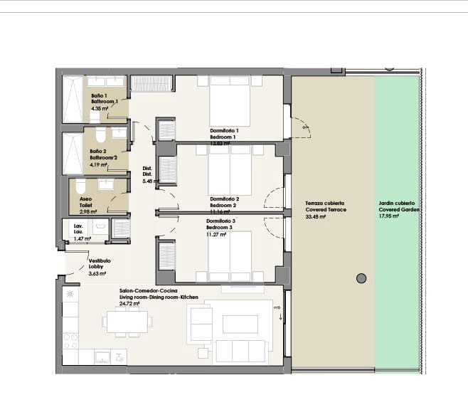 3 chambre Appartement de Plage à vendre à Torrox-Costa avec piscine garage - 422 000 € (Ref: 9132112)
