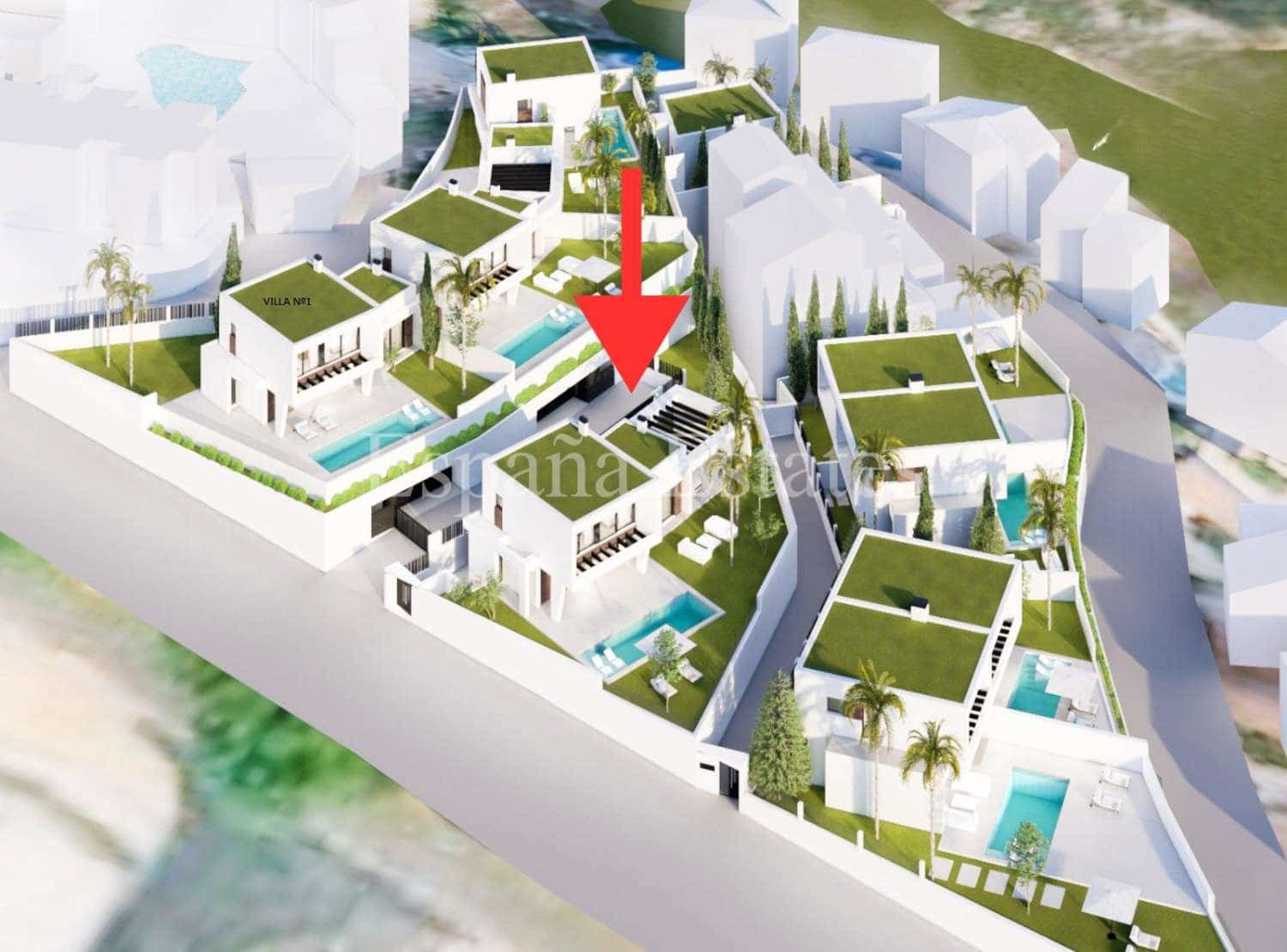 3 makuuhuone Huvila myytävänä paikassa Nerja mukana uima-altaan - 1 645 000 € (Ref: 9398204)