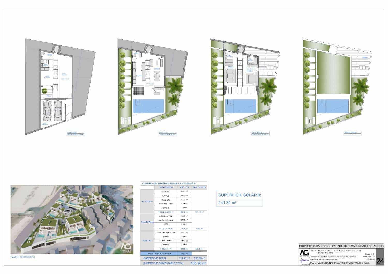 3 sovrum Villa till salu i Nerja med pool - 1 145 000 € (Ref: 9398205)