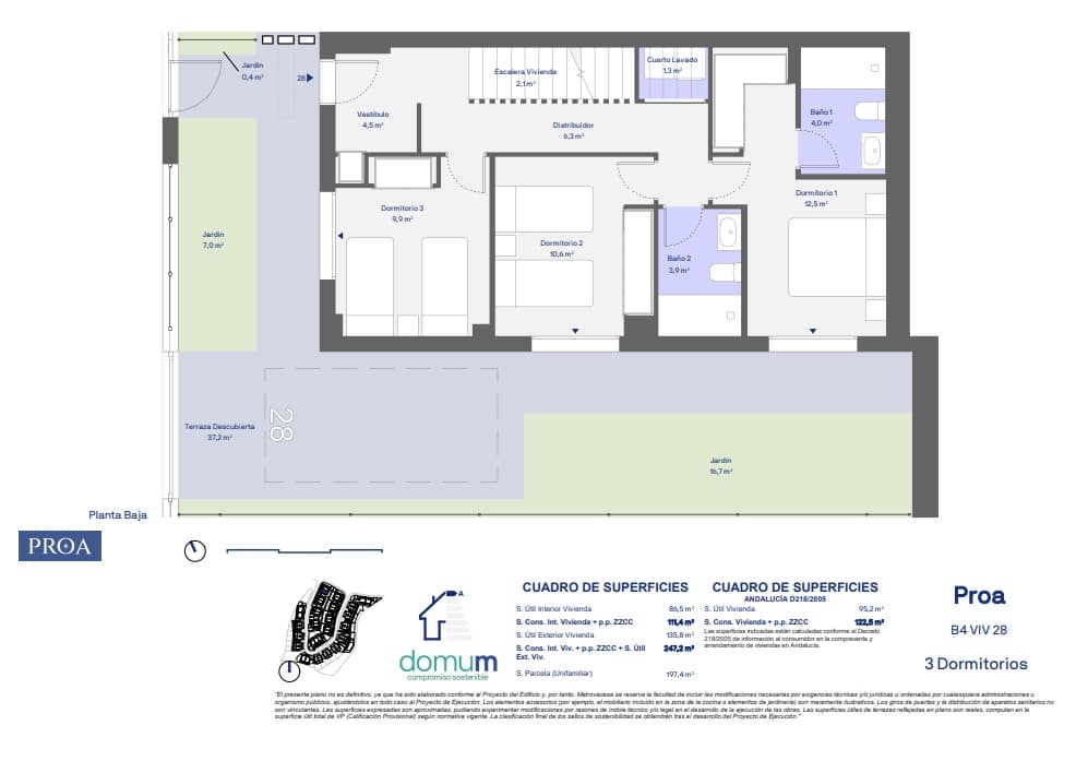 3 sovrum Semi-fristående Villa till salu i Lagos med pool garage - 388 000 € (Ref: 9413630)