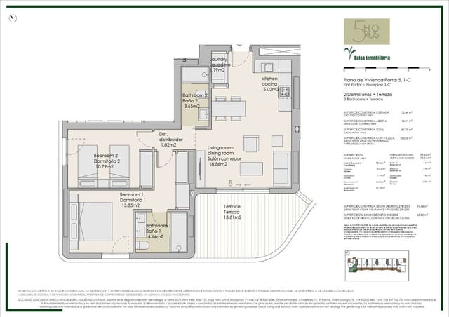 2 chambre Appartement de Plage à vendre à Torre del Mar, Vélez-Málaga avec piscine - 371 000 € (Ref: 9508388)