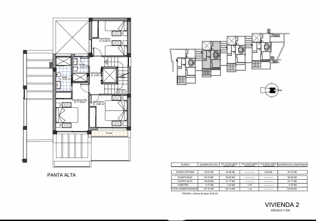 4 chambre Maison de Ville à vendre à Nerja avec piscine garage - 850 000 € (Ref: 9543069)