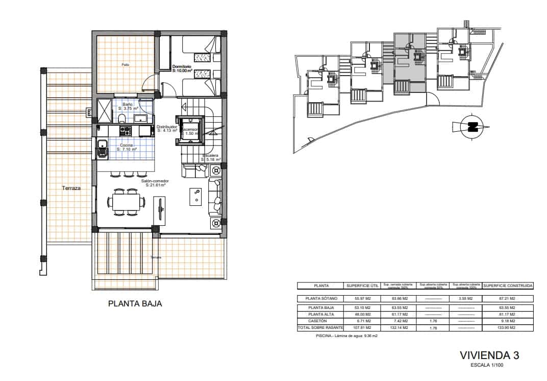 4 chambre Maison de Ville à vendre à Nerja avec piscine garage - 850 000 € (Ref: 9543069)