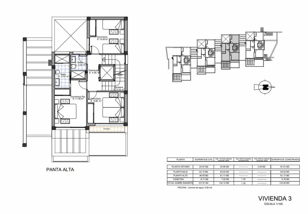 4 chambre Maison de Ville à vendre à Nerja avec piscine garage - 850 000 € (Ref: 9543069)