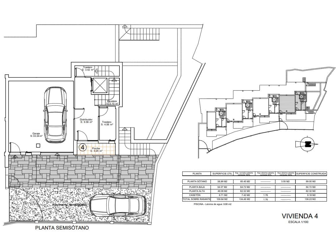 4 chambre Maison de Ville à vendre à Nerja avec piscine garage - 850 000 € (Ref: 9543069)
