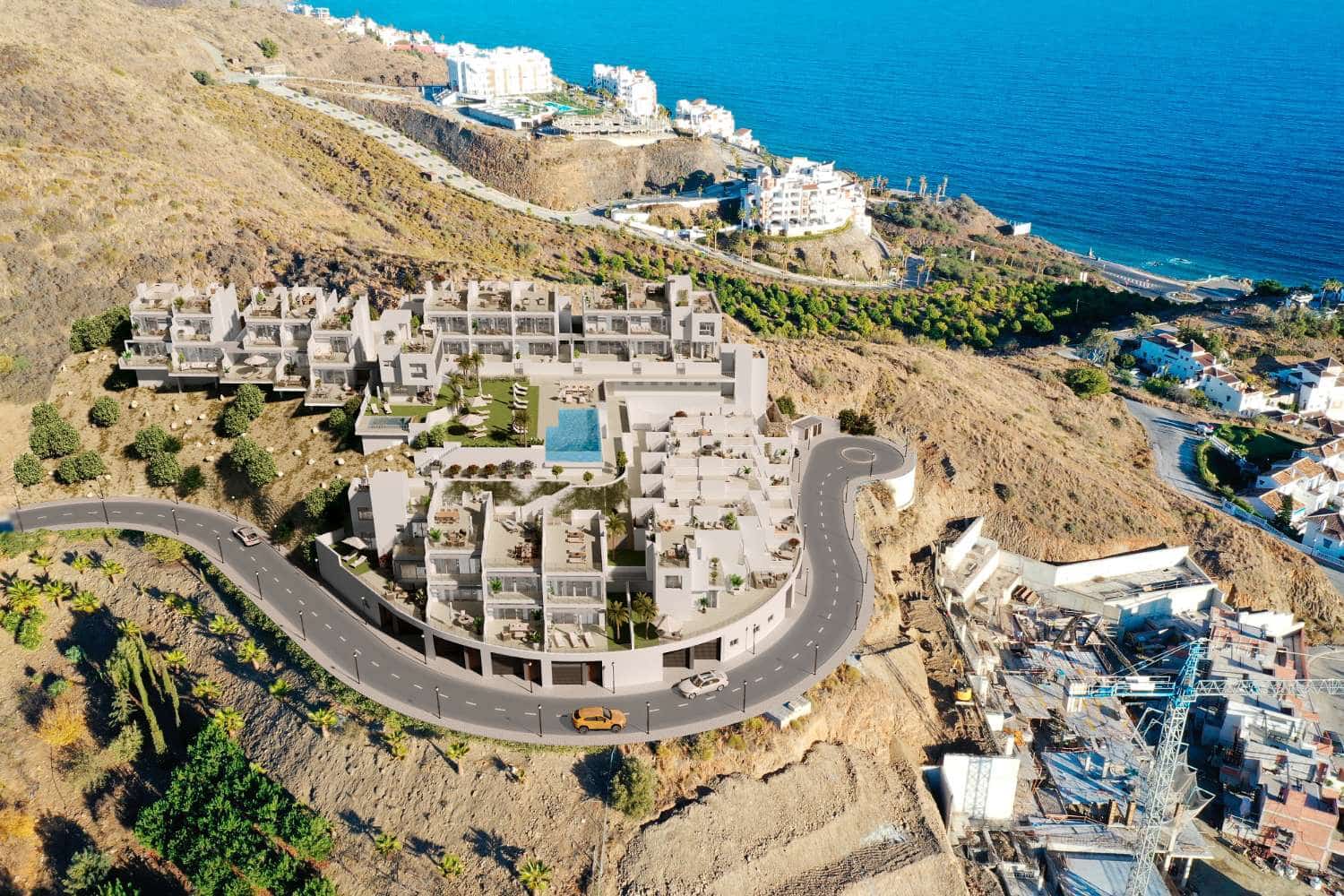 3 soverom Rekkehus til salgs i Torrox med svømmebasseng garasje - € 499 000 (Ref: 9770293)