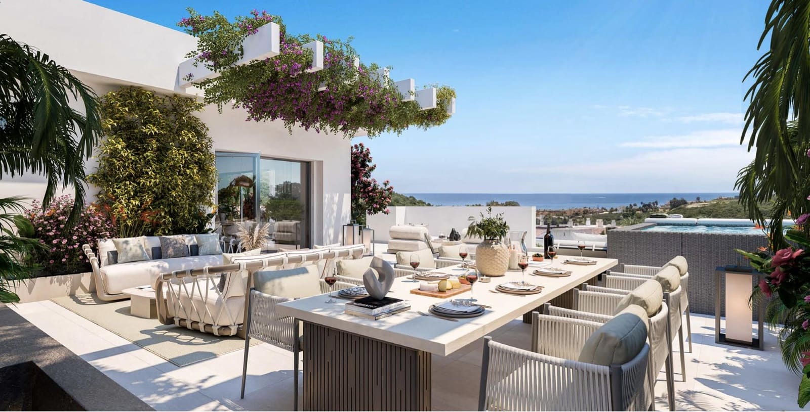 2 sypialnia Apartament na sprzedaż w Bahia de Casares z basenem garażem - 442 000 € (Ref: 8393171)