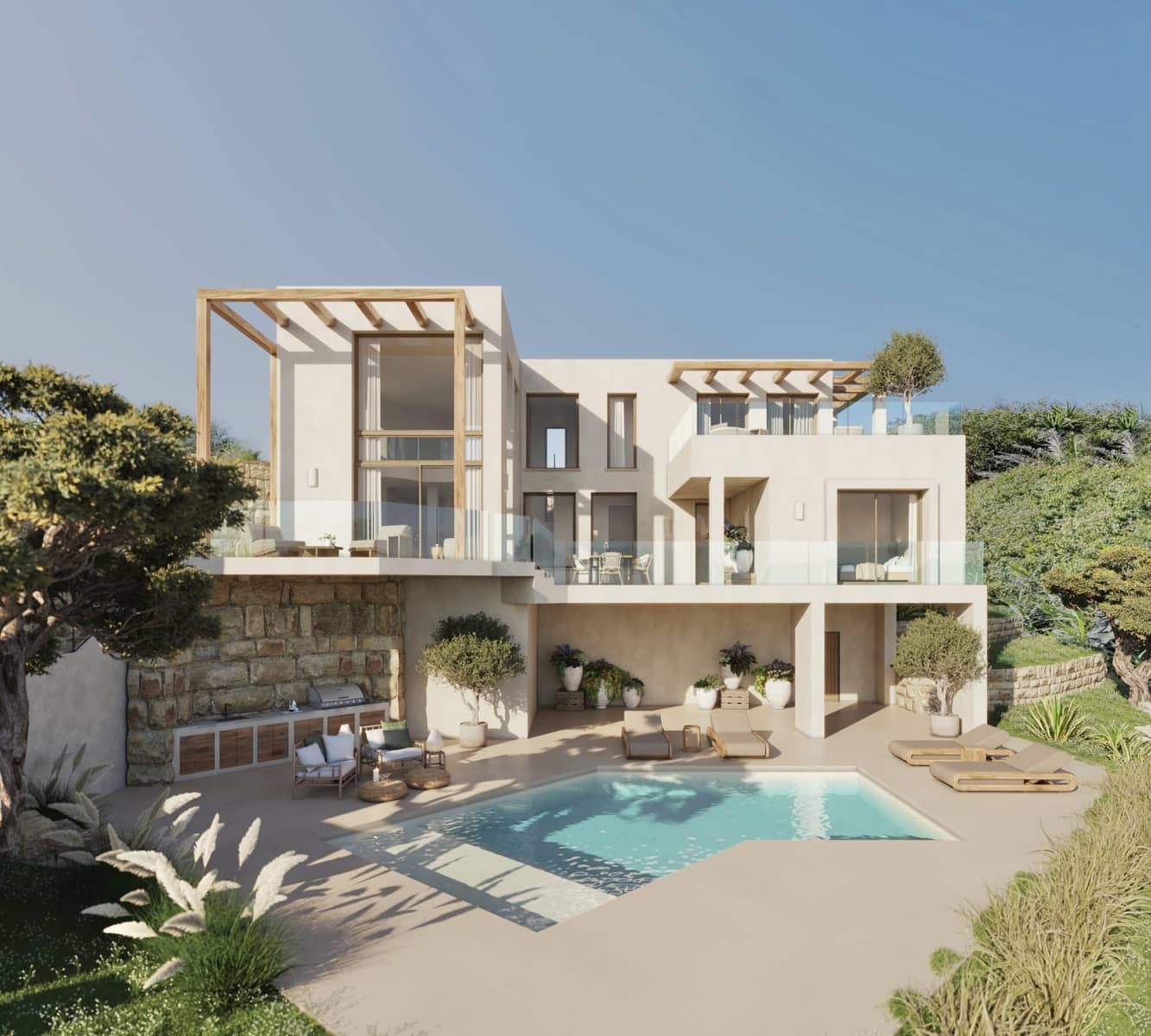 4 soveværelse Villa til salg i Sotogrande med swimmingpool garage - € 1.595.000 (Ref: 9150993)