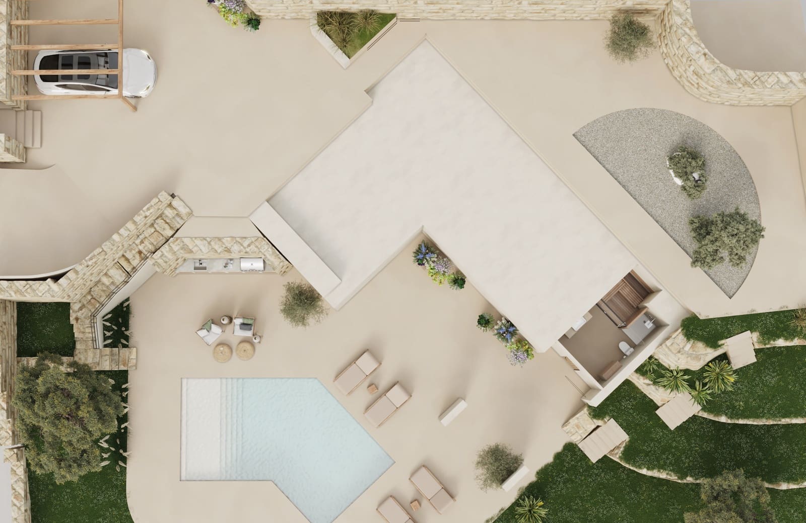 4 soveværelse Villa til salg i Sotogrande med swimmingpool garage - € 1.595.000 (Ref: 9150993)