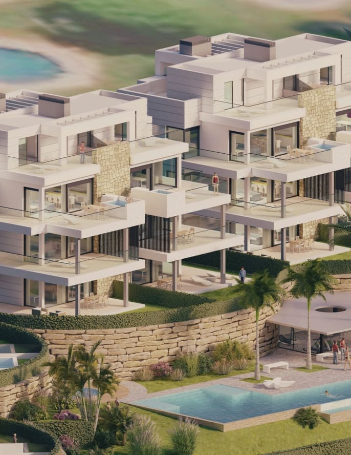 2 bedroom Apartment for sale in New Golden Mile with pool garage - € 394,000 (Ref: 9204145)