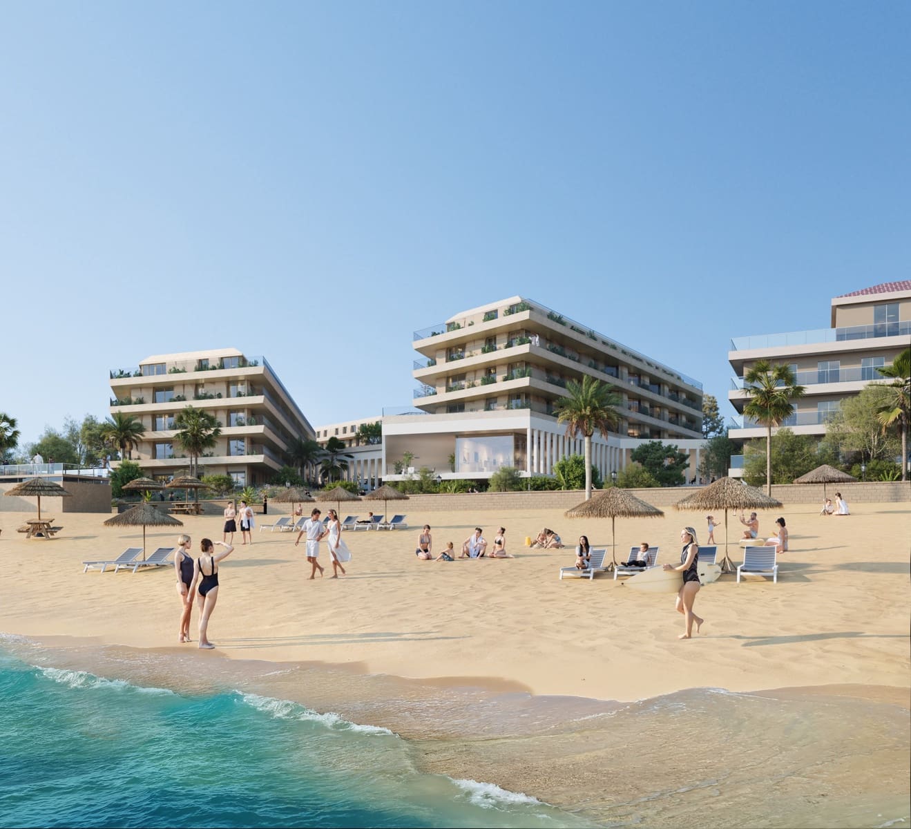 2 bedroom Beach Apartment for sale in La Duquesa / Puerto de la Duquesa with pool garage - € 460,000 (Ref: 9671243)