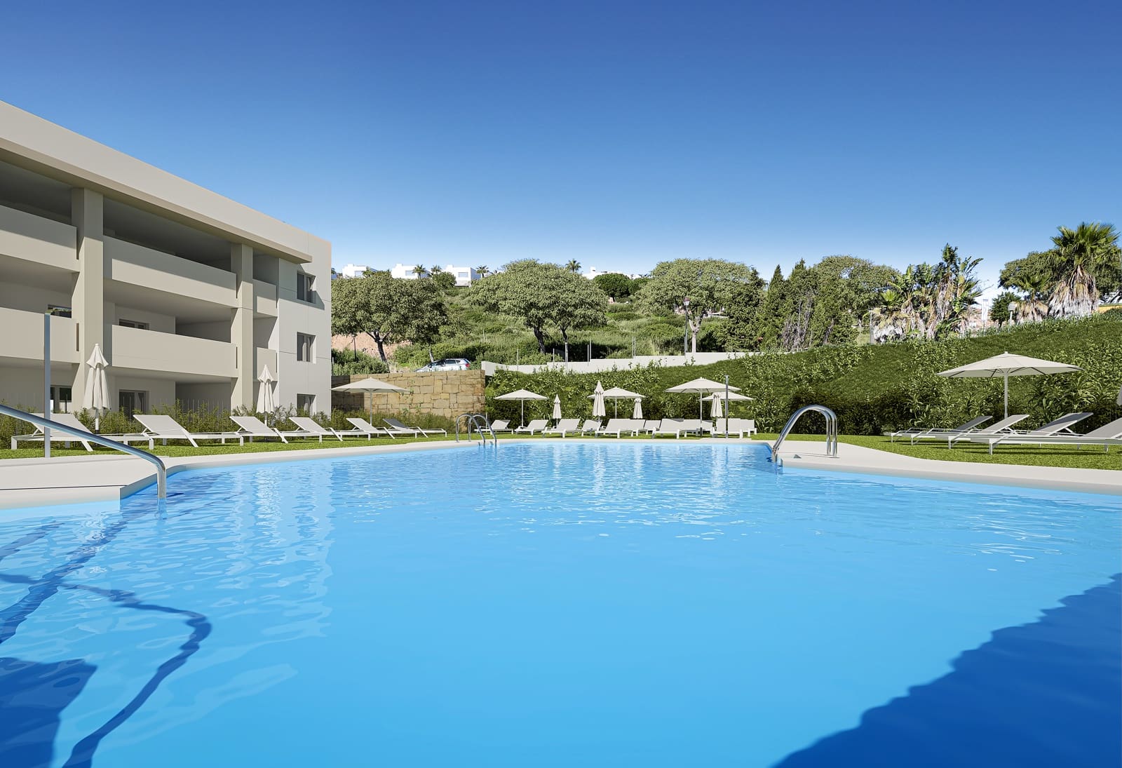 2 soveværelse Lejlighed til salg i Manilva med swimmingpool - € 390.000 (Ref: 9805655)