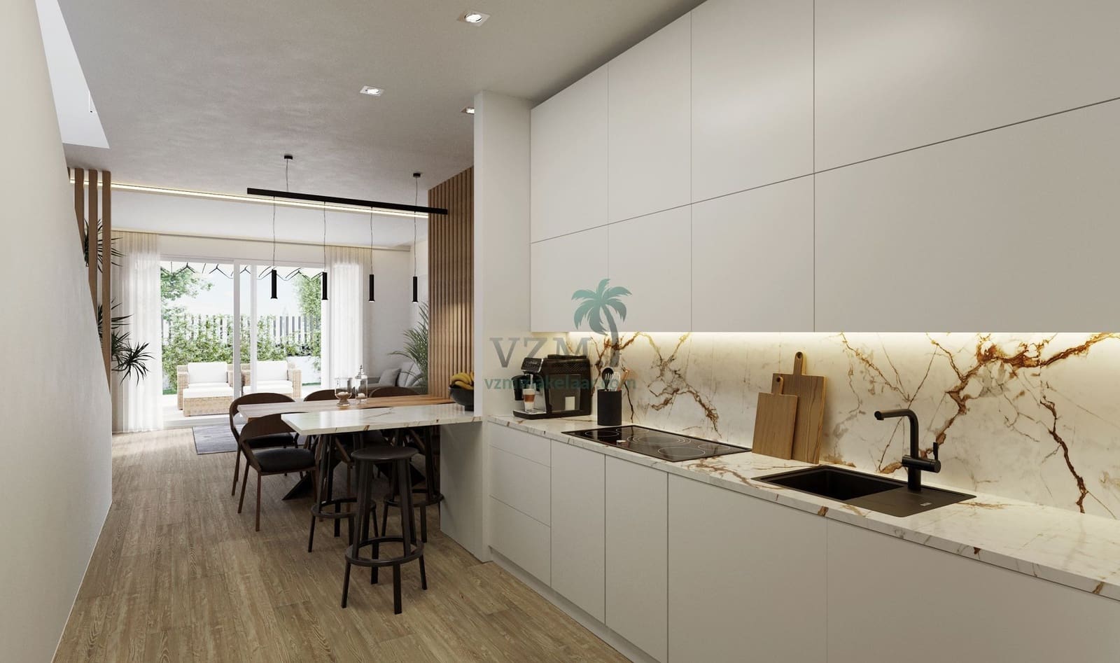 3 Zimmer Villa zu verkaufen in Hondon de las Nieves mit Pool - 336.750 € (Ref: 8252789)