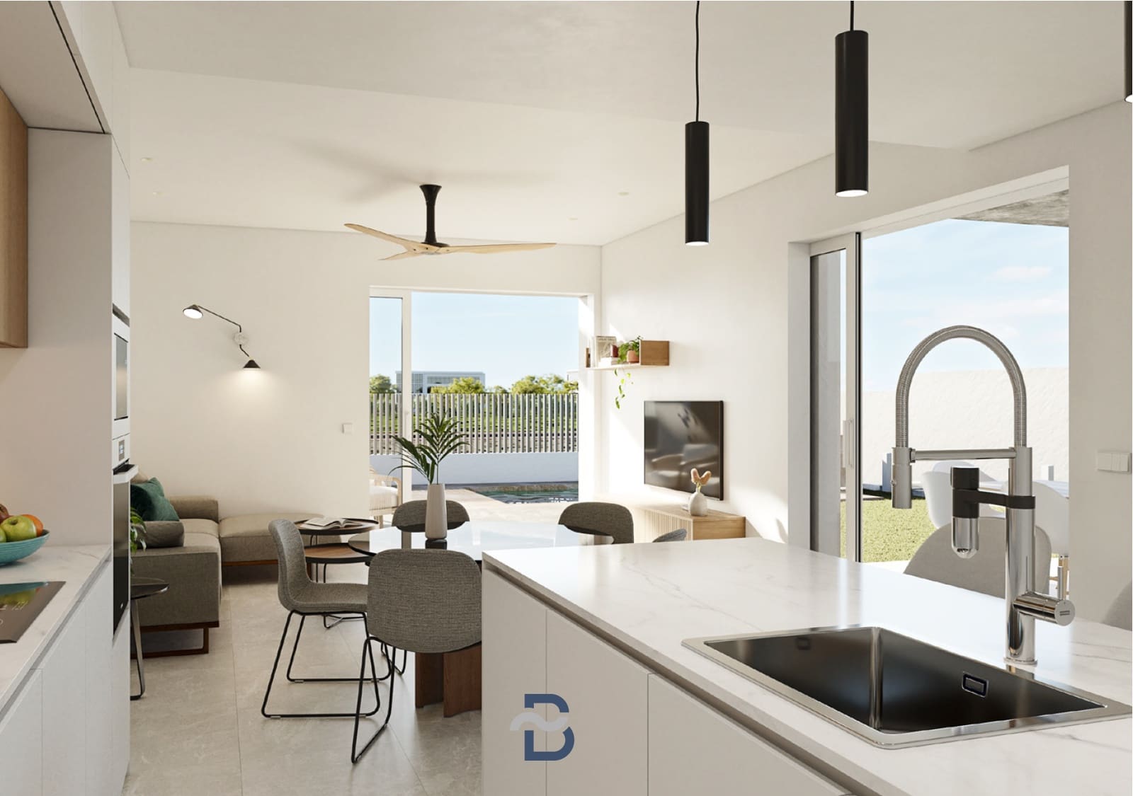 3 makuuhuone Huvila myytävänä paikassa Santiago de la Ribera mukana uima-altaan 
autotalli - 476 900 € (Ref: 8582667)