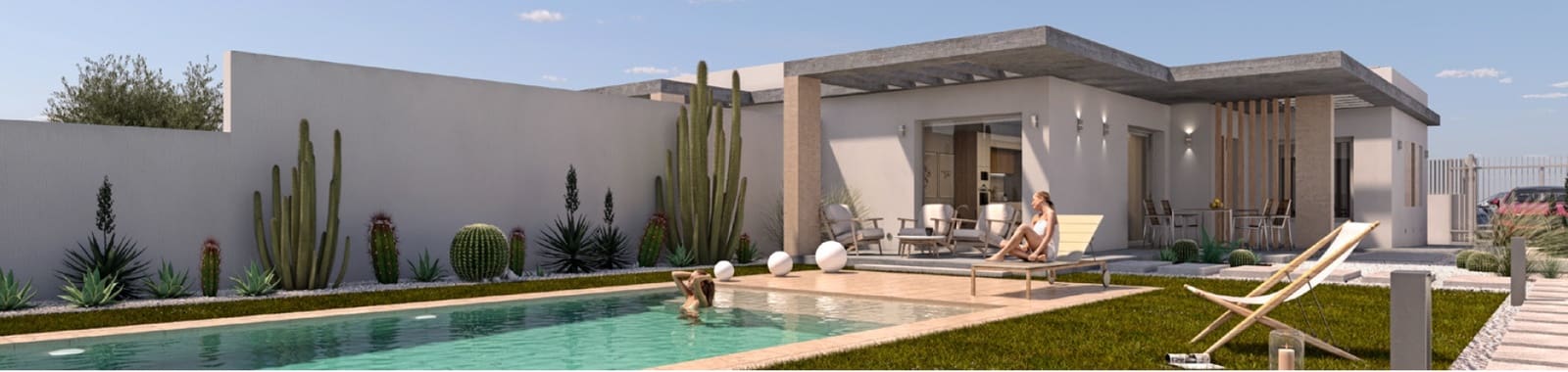 3 makuuhuone Huvila myytävänä paikassa Santiago de la Ribera mukana uima-altaan 
autotalli - 476 900 € (Ref: 8582667)