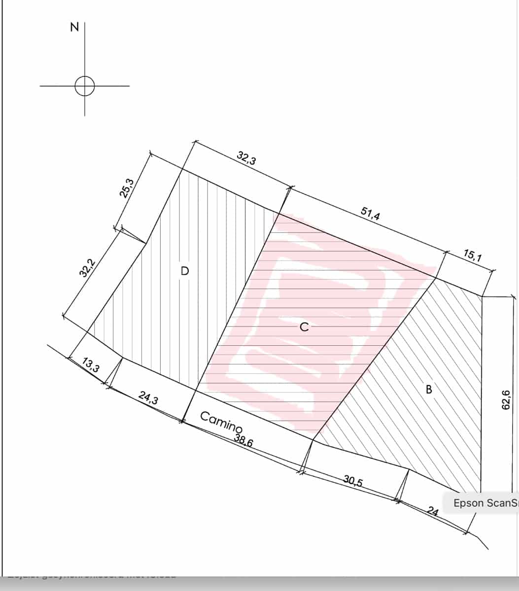 Ubebygd land til salgs i Abanilla - € 43 000 (Ref: 8929371)