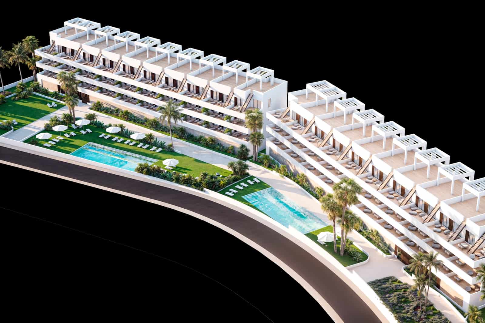 2 soveværelse Penthouse til salg i Finestrat med swimmingpool garage - € 299.900 (Ref: 9000316)