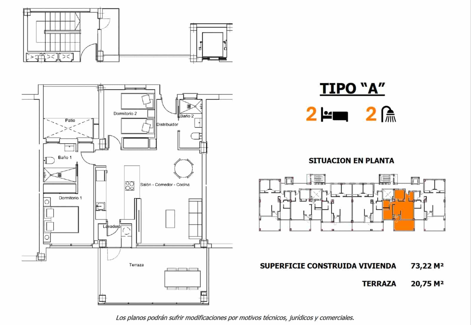 2 bedroom Apartment for sale in San Miguel de Salinas with pool garage - € 245,000 (Ref: 9012858)