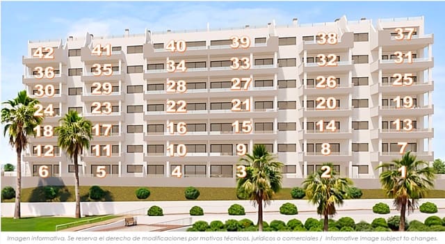 2 Zimmer Apartment zu verkaufen in San Miguel de Salinas mit Pool Garage - 245.000 € (Ref: 9012858)