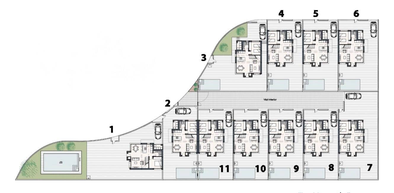 3 bedroom Villa for sale in Los Montesinos with pool - € 480,000 (Ref: 9183288)