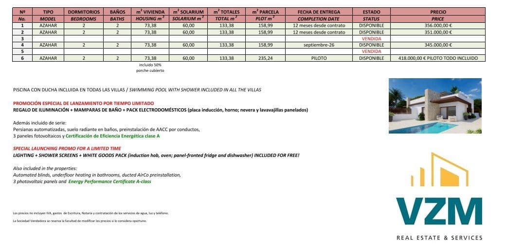 2 quarto Moradia para venda em Orihuela Costa com piscina garagem - 351 000 € (Ref: 9212531)