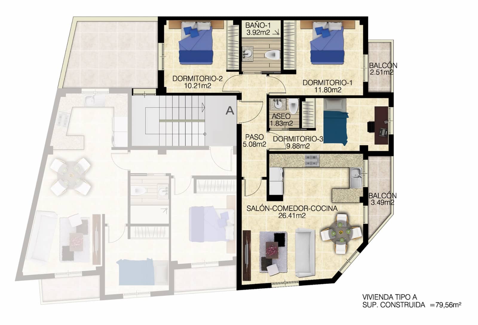 3 soveværelse Lejlighed til salg i Jacarilla - € 139.000 (Ref: 9441271)