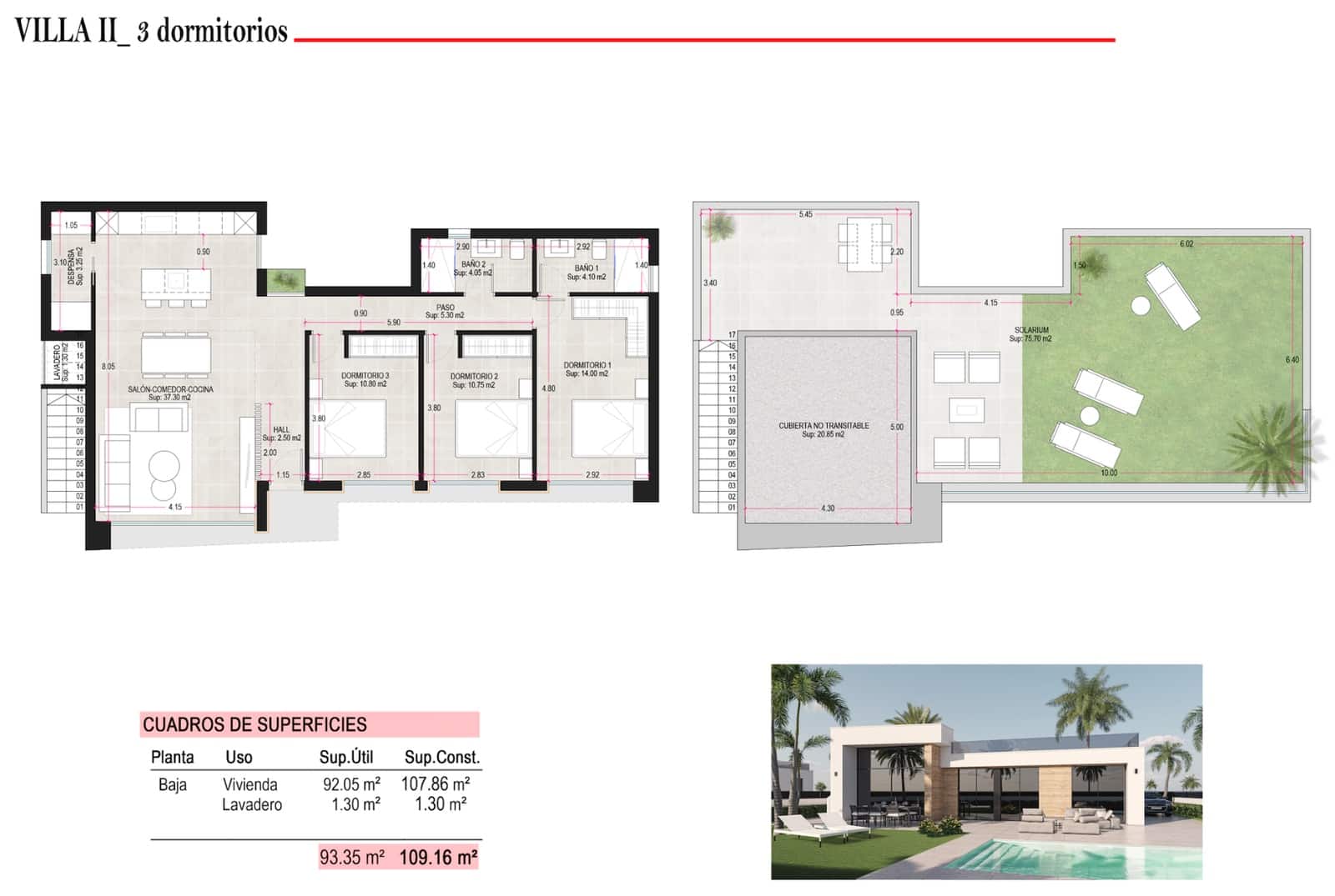3 chambre Villa/Maison à vendre à Alhama de Murcia avec piscine garage - 318 500 € (Ref: 9455902)